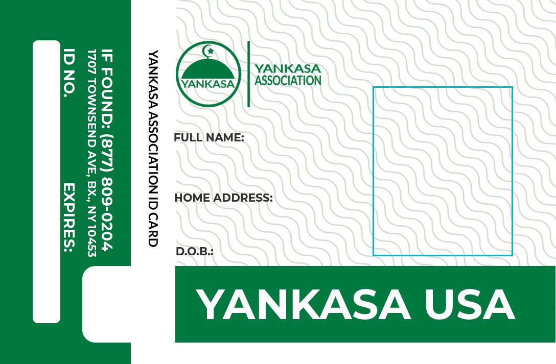 Yankasa Association Member ID Card